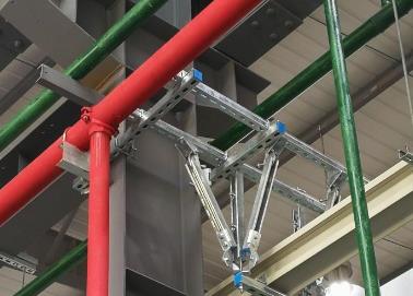 弓长岭该抗震支架的整体式支吊架结构协调性好